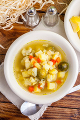 Vegetable soup.
