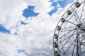 New Ferris wheel, Pervouralsk, Urals, Russia