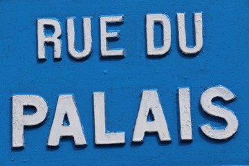 Rue du Palais à Provins