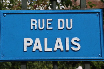 Fototapeta premium Rue du Palais à Provins