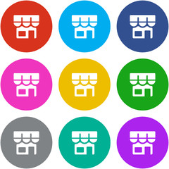 Flat Multicolor App Icon