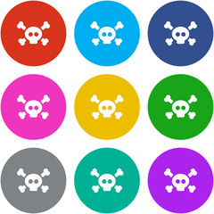 Flat Multicolor App Icon
