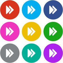 Flat Multicolor App Icon