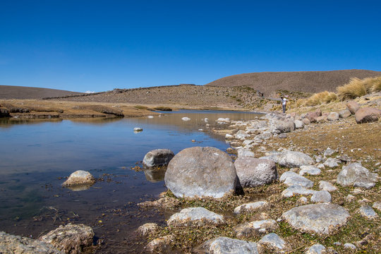 Lake in the mountains