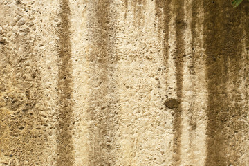  dirty super-grunge background. Humid concrete wall with cracks, smudges and stains.