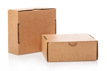 Small cardboard boxes