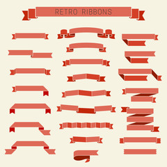 Retro ribbons