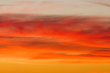Coucher de Soleil sur l'Aveyron