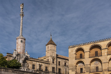 Fototapeta premium Zona monumental de la ciudad de Córdoba en Andalucía