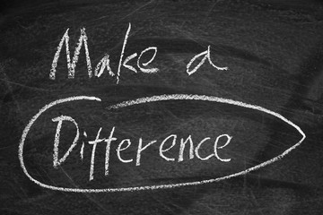 Make a difference