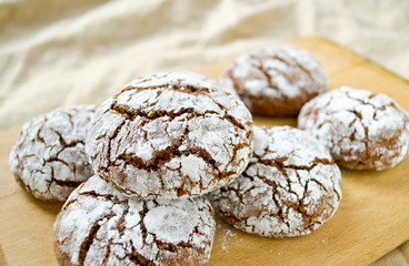chocolate crack cookies