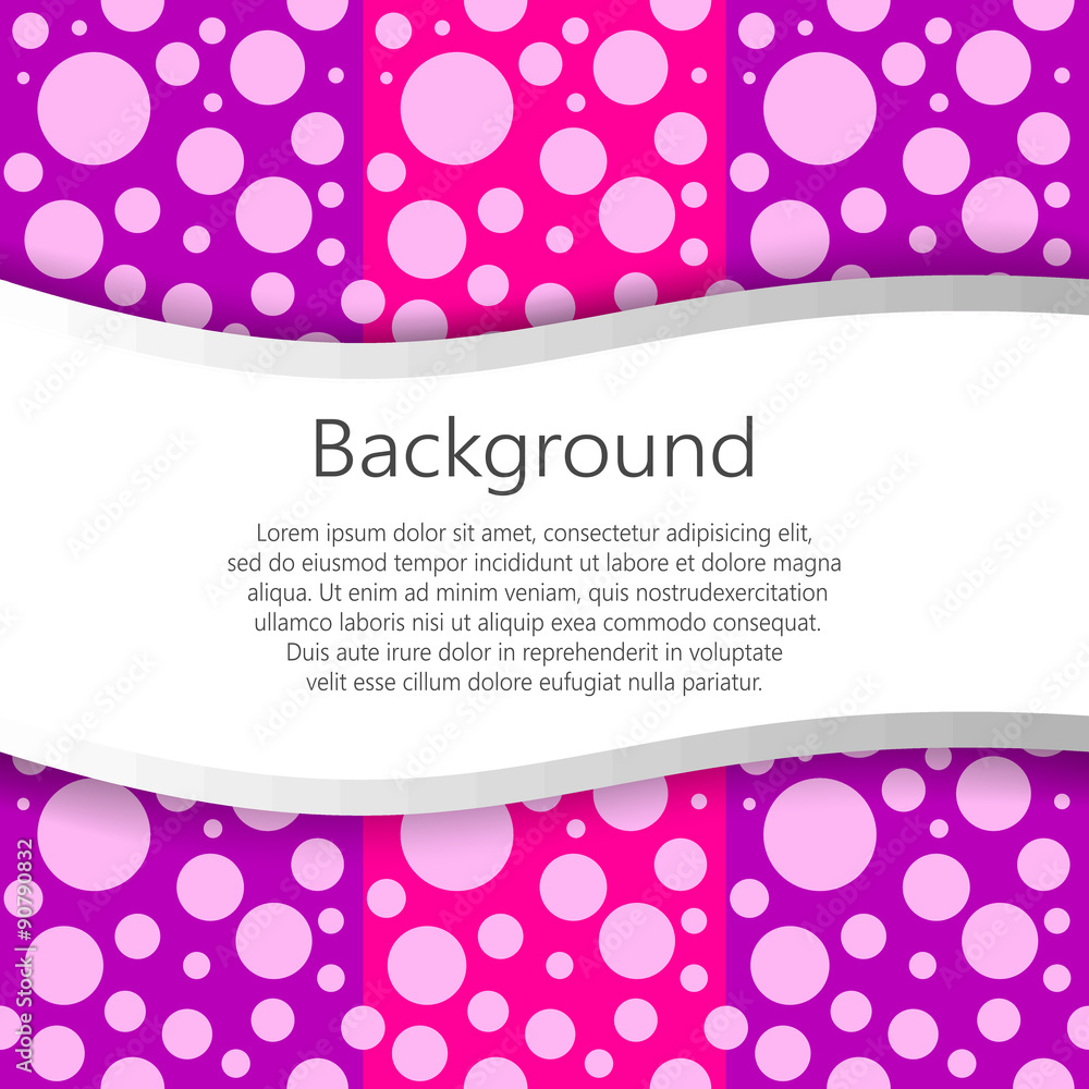 Poster vector abstract background. vector booklet list.