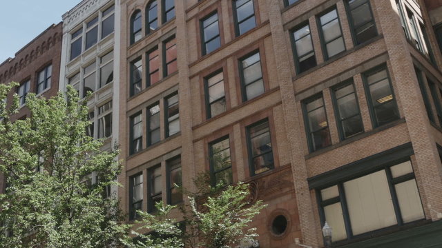 Typical New York Style Apartment Building