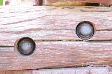 Texture of Wood background closeup.
