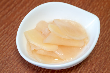 生姜甘酢漬け