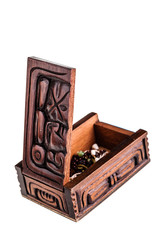 Honduras open casket