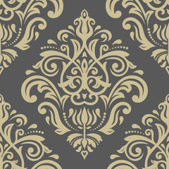 Damask Seamless Vector Pattern