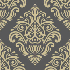 Damask Seamless Vector Pattern