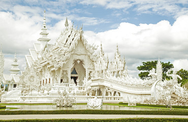 White temple of Thailand