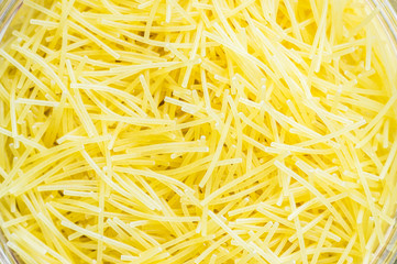 Pasta vermicelli for background