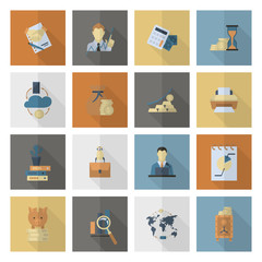 Business and Finance Icon Set