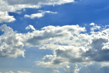 A lot of cloudy in the nature day light of thailand
