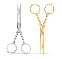 Scissors Set. Vector