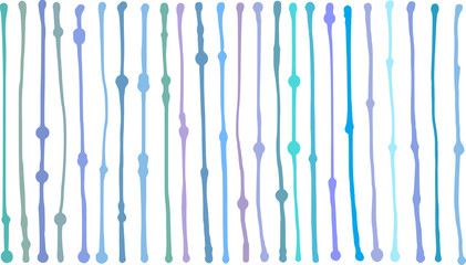 liquid organic blue stripe lines pattern over white