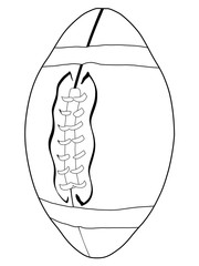 American football ball