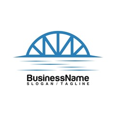 Bridge vector logo icon