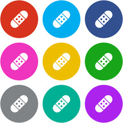 Flat Multicolor App Icon