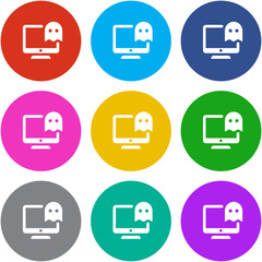 Flat Multicolor App Icon
