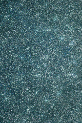 Green abstract glitter shiny background. 