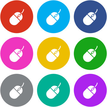 Flat Multicolor App Icon
