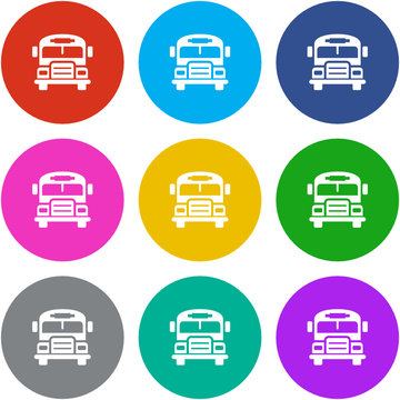 Flat Multicolor App Icon
