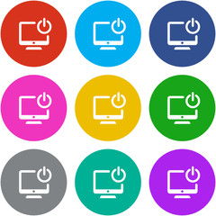 Flat Multicolor App Icon