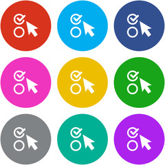 Flat Multicolor App Icon