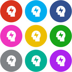 Flat Multicolor App Icon