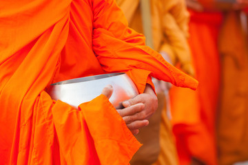 monk alms bowl
