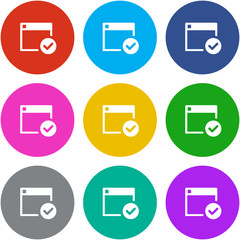 Flat Multicolor App Icon