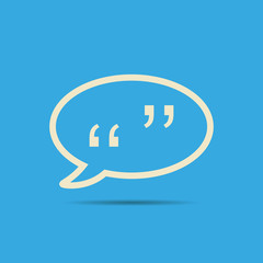 Quote bubble