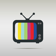 Retro TV Icon