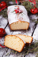 Cake ,decorated for Christmas