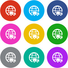 Flat Multicolor App Icon