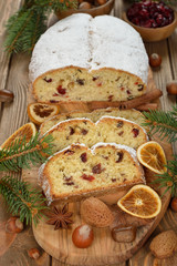 Traditional Christmas Stollen
