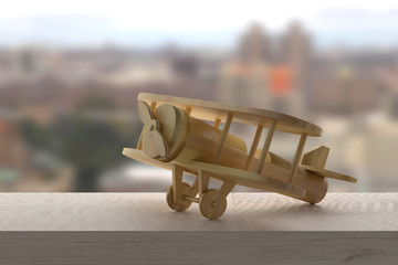 Wooden airplane © erllre