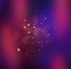 abstract blurred photo of bokeh light burst and textures. multicolored light.
