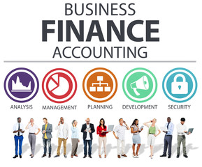 Business Accounting Financial Analysis Management Concept