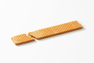 hazelnut cream wafer