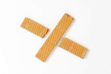 hazelnut cream wafers